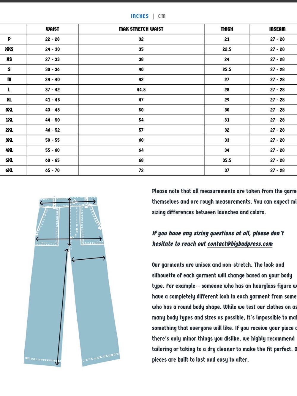 Big Bud Press Action Pants in Lagoon - Picture 7 of 7